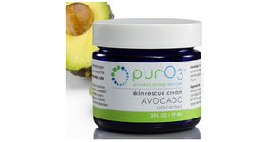 PurO3 Skin Rescue Cream Avocado Unscented