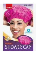 Qfitt Vinyl large Shower Cap