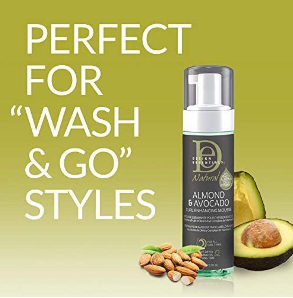 
            
                Load image into Gallery viewer, Almond &amp;amp; Avocado Natural Curl Enhancing Mousse
            
        