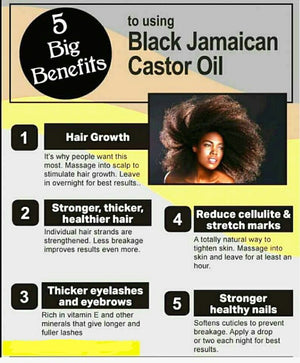 Organic Jamaican Black Castor Oil